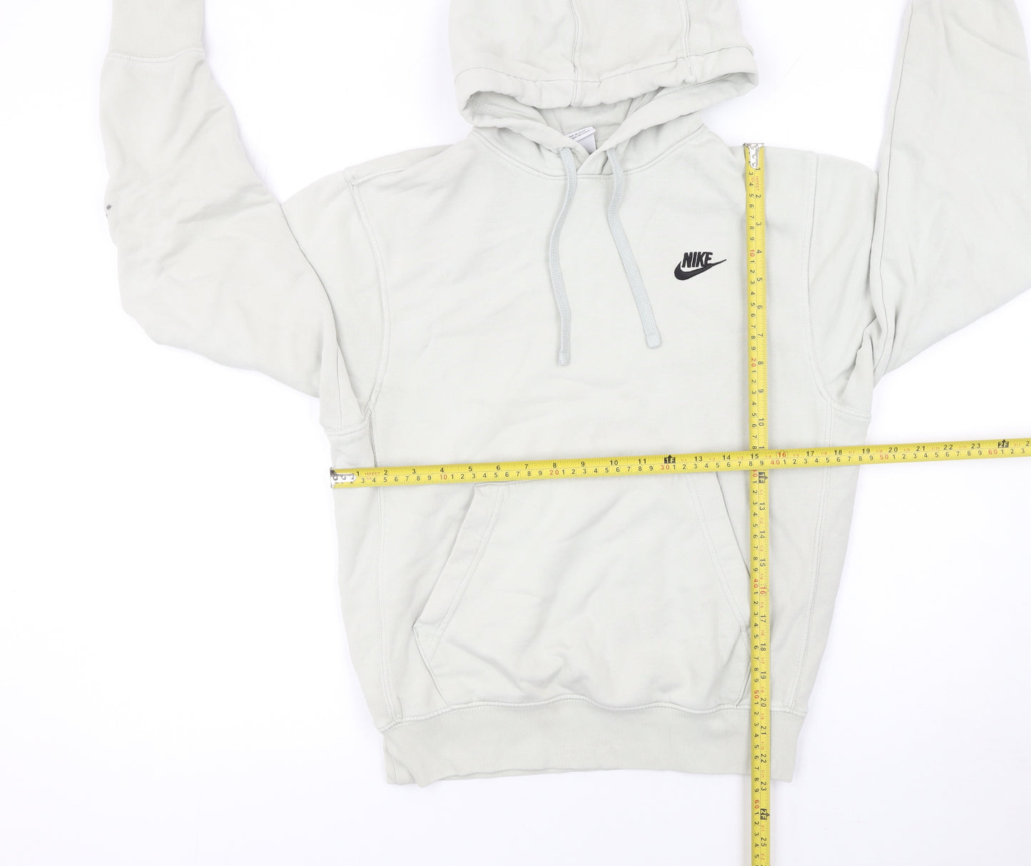 Nike Men's Beige Pullover Hoodie XS Fleece Sportswear