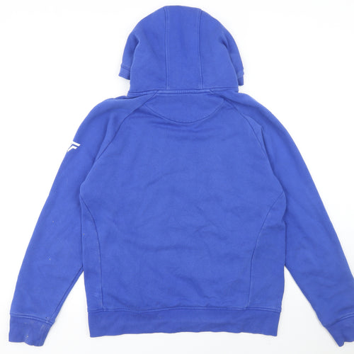 Tecnifibre Men's Blue Pullover Fleece Hoodie Size L Sportswear