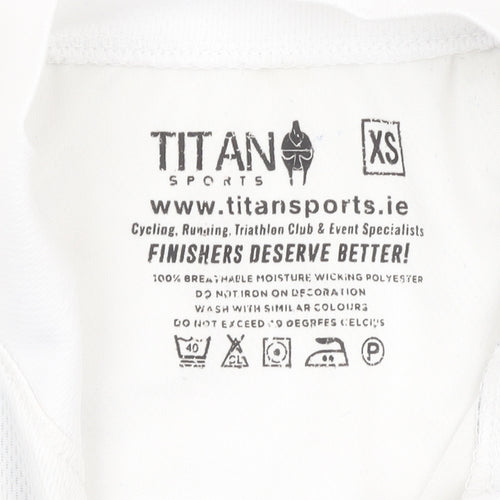 Titan Sports Men's Multicoloured XS Running 1/4 Zip Top
