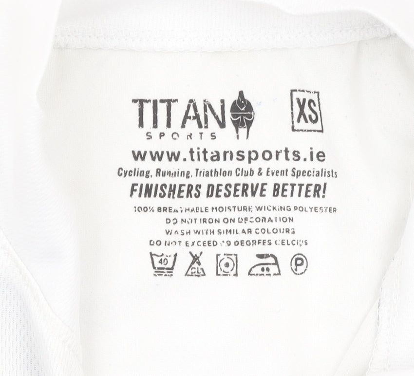 Titan Sports Men's Multicoloured XS Running 1/4 Zip Top