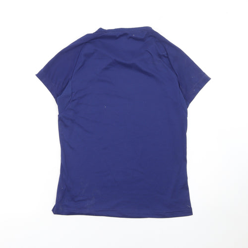 Quechua Boys Blue Short Sleeve Hiking Active T-Shirt Size 14-15 Years