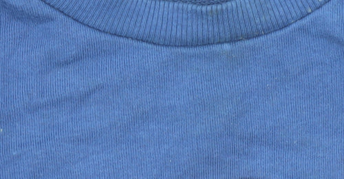 Dunnes Stores Blue 'Keep Exploring' Unisex Baby Pullover Jumper 18-24 Months
