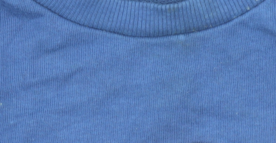 Dunnes Stores Blue 'Keep Exploring' Unisex Baby Pullover Jumper 18-24 Months