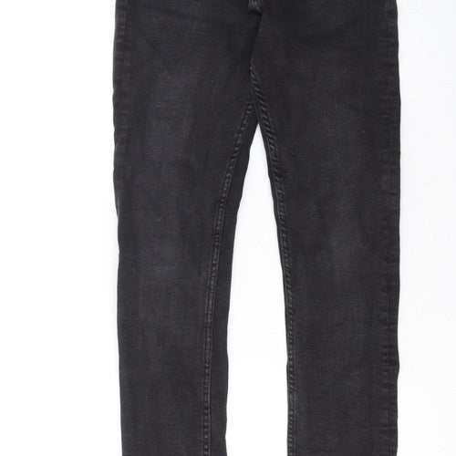 Zara Women Black Skinny High Rise Jeans Size 8
