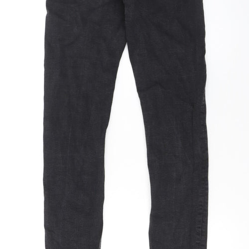 Zara Women Black Skinny High Rise Jeans Size 8