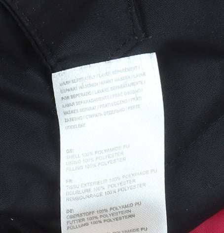 Trespass Womens Black Waterproof Hooded Parka Jacket Size 14