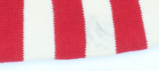 Baby Boys Beige Red Striped Cotton Dinosaur Babygrow 12 Months
