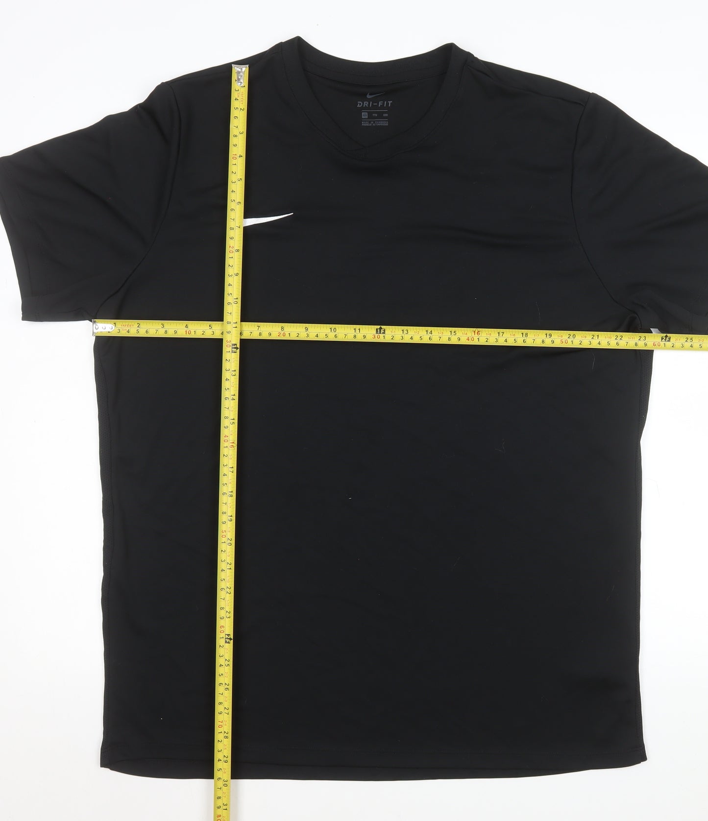 Nike Men's Black Dri-Fit Short Sleeve Athletic T-Shirt 2XL