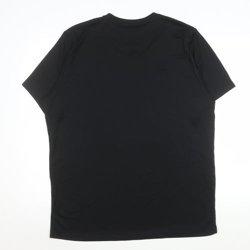 Nike Men's Black Dri-Fit Short Sleeve Athletic T-Shirt 2XL