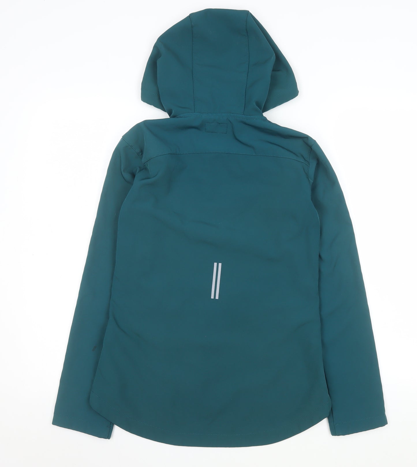 Workout Women’s Green Size 6 Windbreaker Hooded Active Jacket
