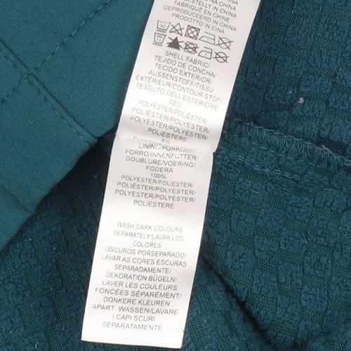 Workout Women’s Green Size 6 Windbreaker Hooded Active Jacket