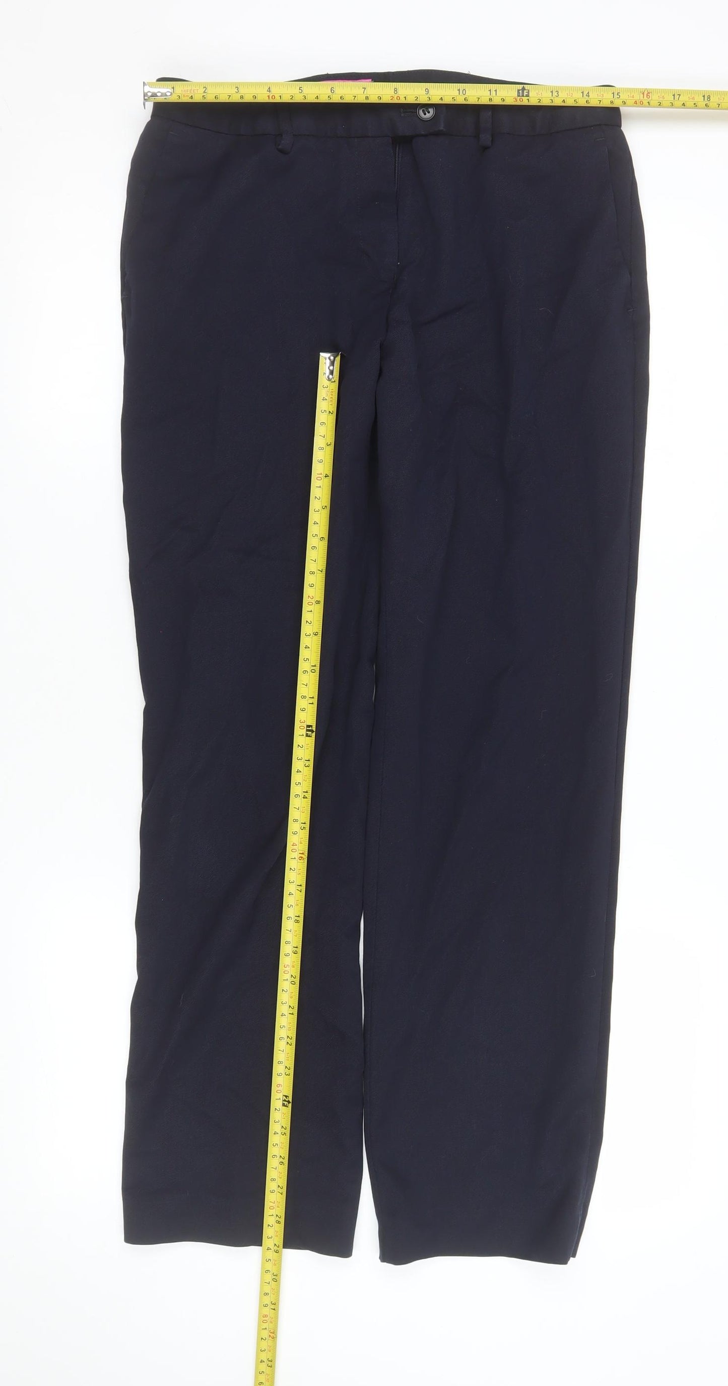 Brook Taverner Men's Blue Dress Pants Size 42 Regular Fit Trousers