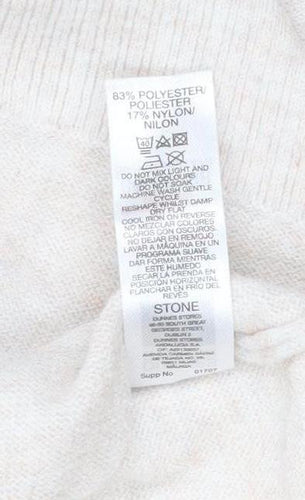 Dunnes Stores Women Beige Roll Neck Jumper Size S