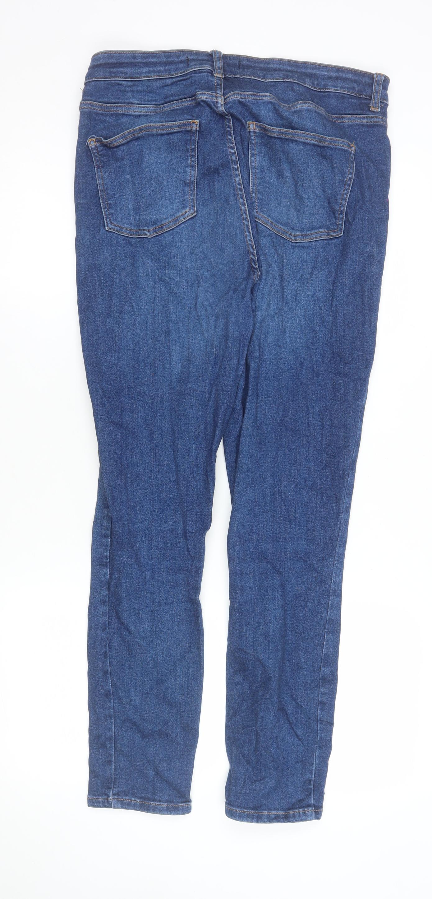 Dunnes Stores Women’s Blue High Rise Skinny Jeans Size 14