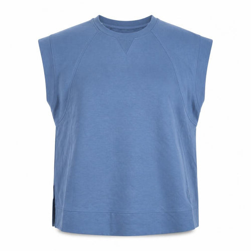 Helen Steele x Dunnes Stores Blue Sleeveless Basic T-Shirt Women’s L