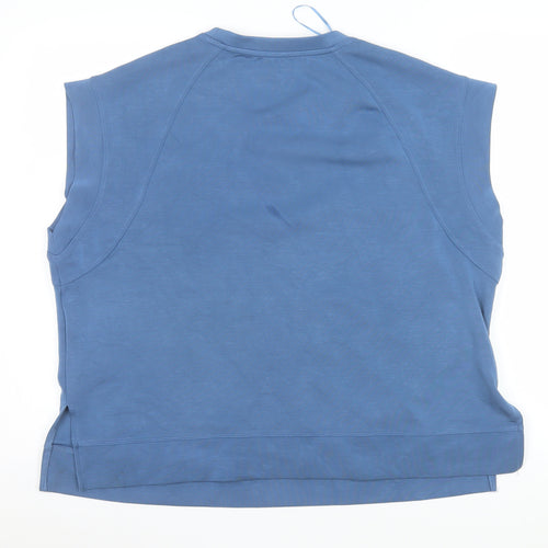 Helen Steele x Dunnes Stores Blue Sleeveless Basic T-Shirt Women’s L