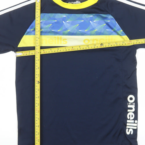 O’Neills Boys Blue Quick Dry Sports T-Shirt 10-11 Years