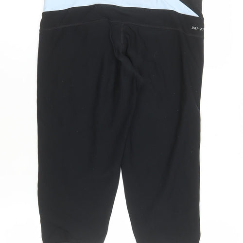 Nike Womens Black Dri-FIT Running Skort S Polyester Blend
