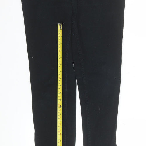 Denim Co Women Black Skinny Jeans W28 L30 Classic Fit