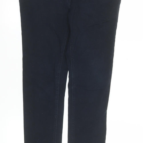 Denim Co Women Black Skinny Jeans W30 L32 Cotton Elastane