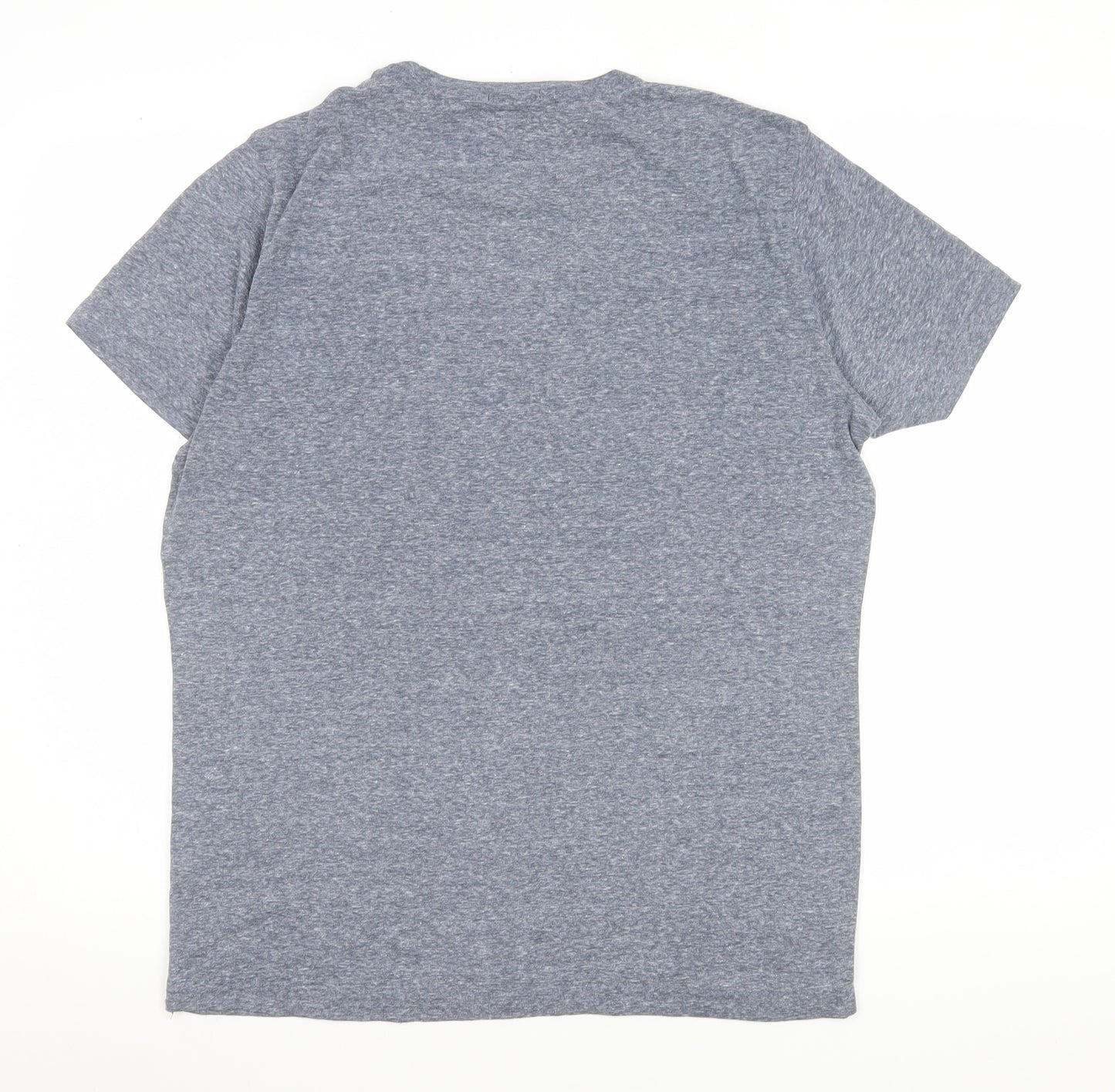 Tommy Hilfiger Blue Crew Neck Short Sleeve T-Shirt Size L