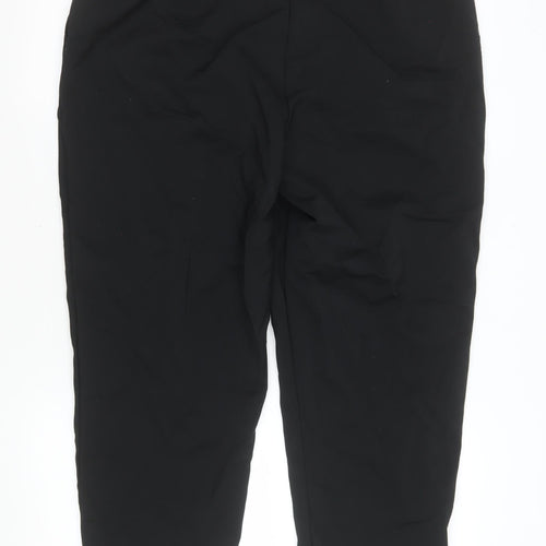 Marks and Spencer Men’s Black Regular Fit Stretch Trousers Size 18