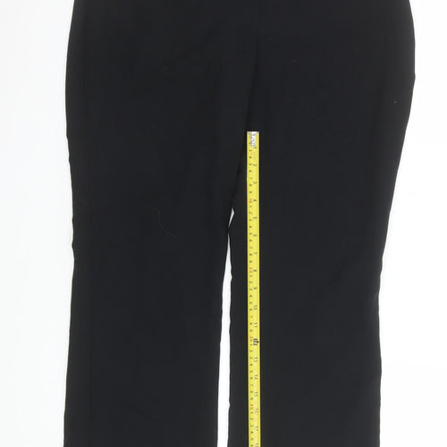 Dunnes Women's Black Size 12 Straight Leg Dress Pants