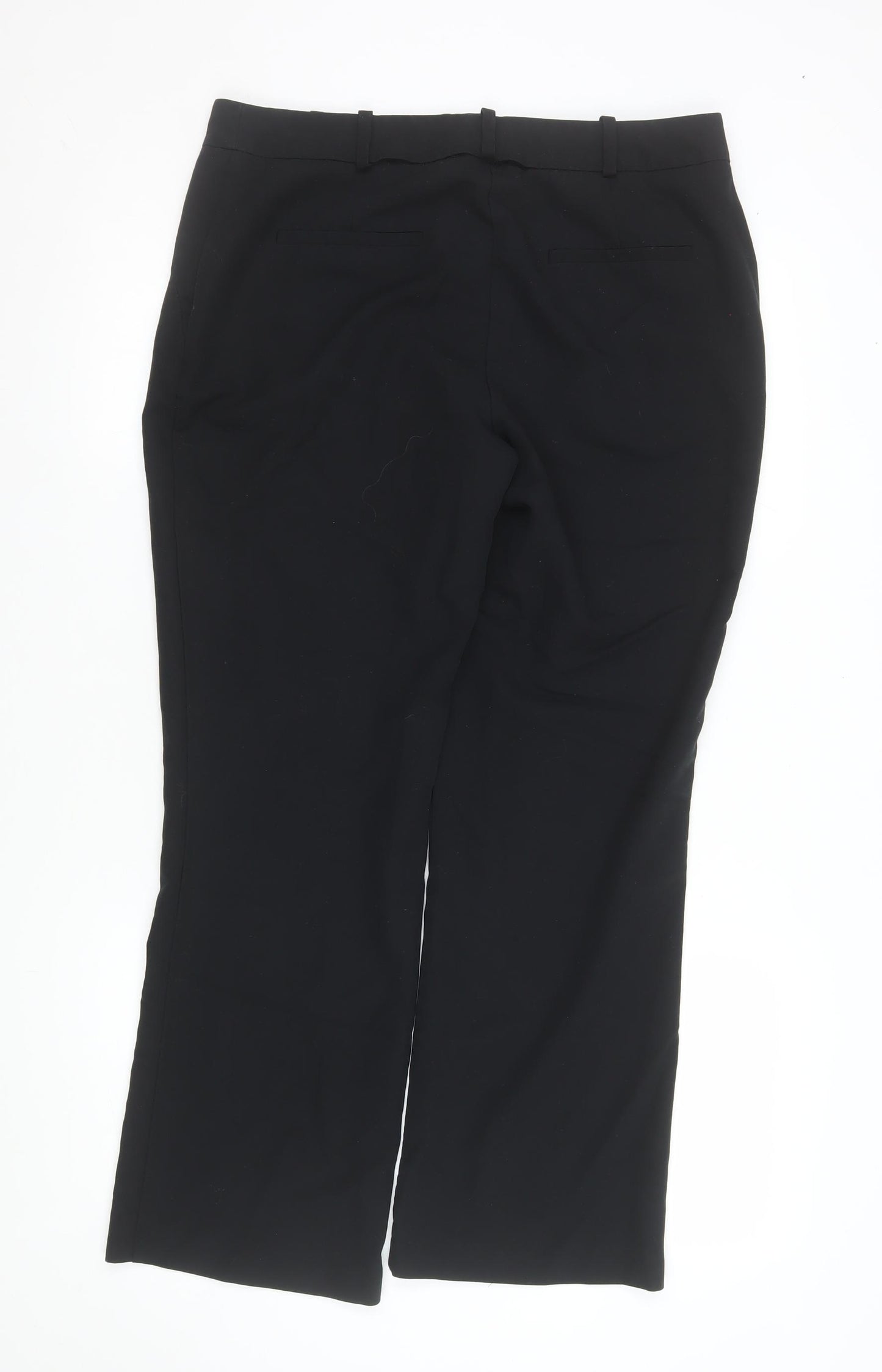 Dunnes Women's Black Size 12 Straight Leg Dress Pants