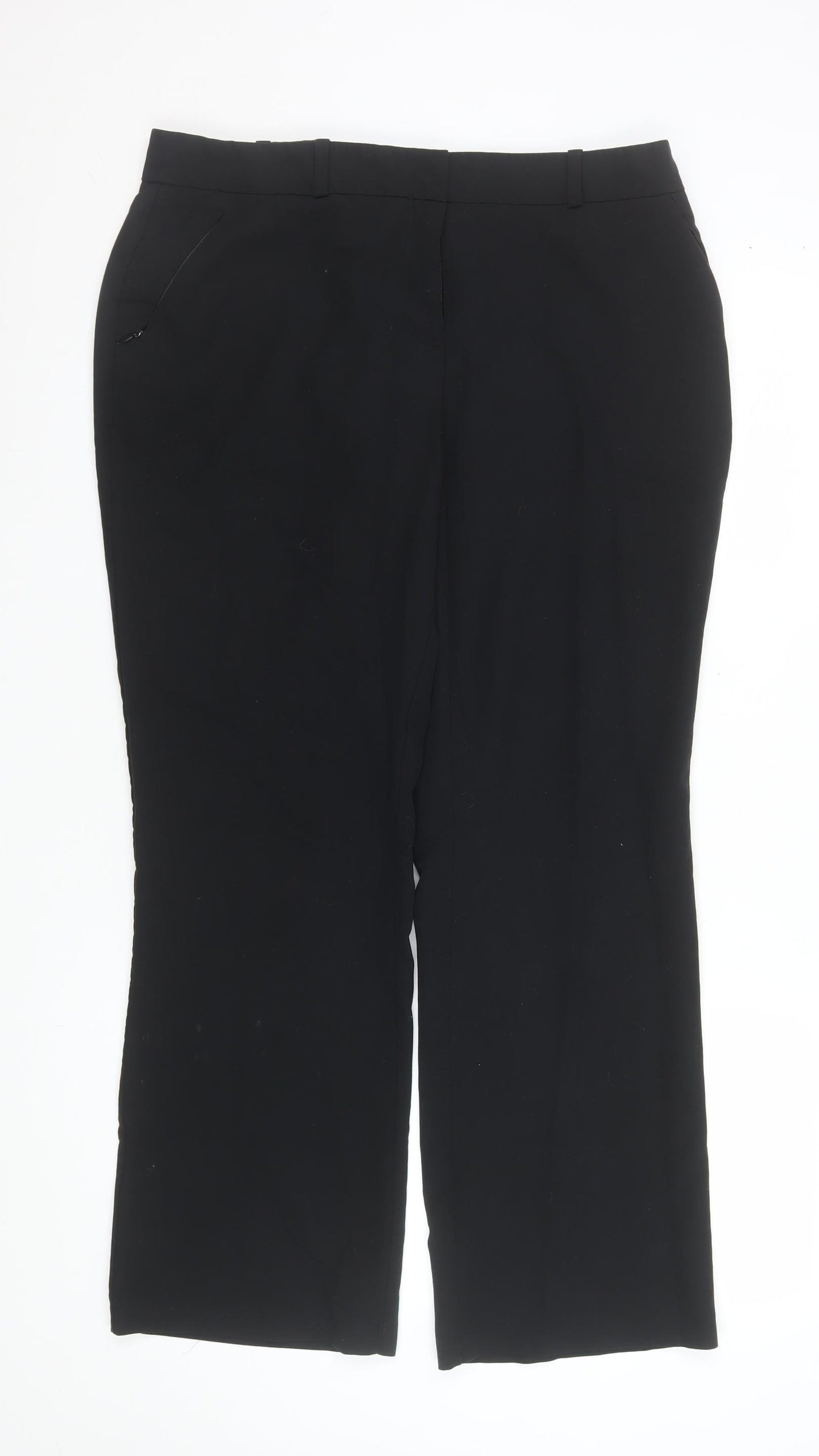 Dunnes Stores Women’s Black Size 14 Straight Leg Dress Pants