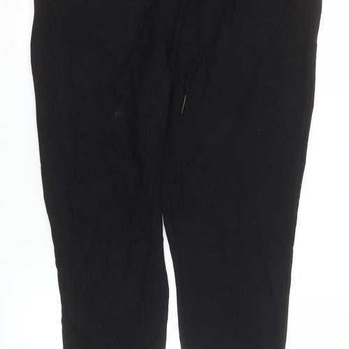 Vero Moda Women's Black Jogger Trousers Size XL Viscose Elastic Waist