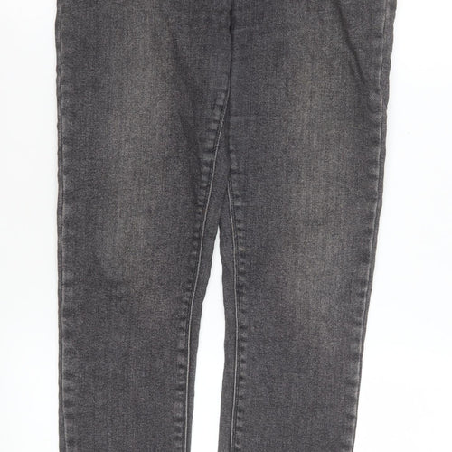Poco by Pippa Womens Grey Skinny Jeans Size 12R Stretch Denim