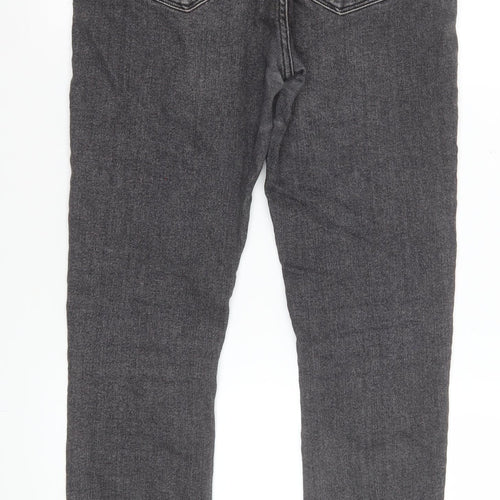Poco by Pippa Womens Grey Skinny Jeans Size 12R Stretch Denim