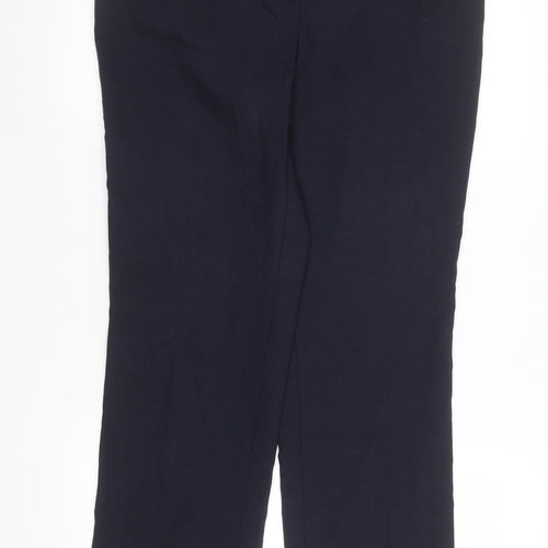 Massimo Dutti Men's Blue Wool Dress Pants Size M Formal Trousers