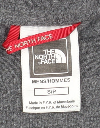 The North Face Women's Grey Cotton Blend Basic T-Shirt Size S