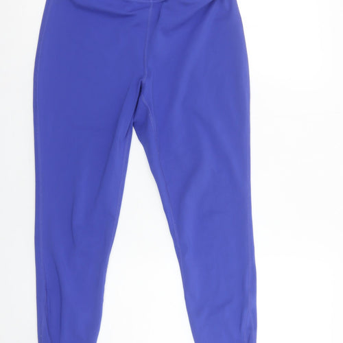 Dunnes Stores Women’s Blue Stretch Leggings Size M Slim Fit Activewear