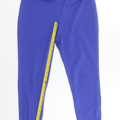 Dunnes Stores Women’s Blue Stretch Leggings Size M Slim Fit Activewear