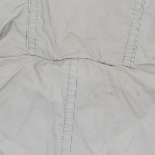 Marks and Spencer Women’s Green Hooded Cotton Anorak Jacket UK 12