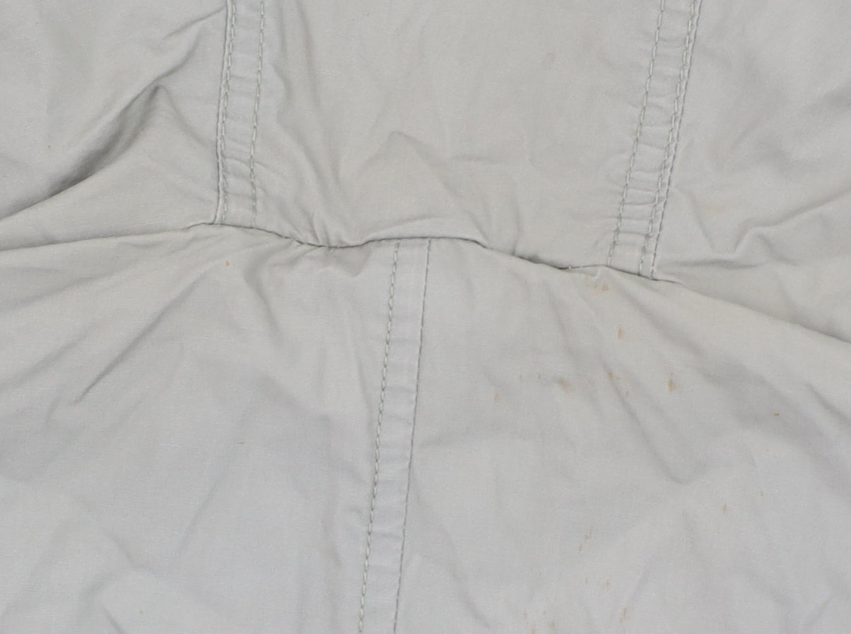 Marks and Spencer Women’s Green Hooded Cotton Anorak Jacket UK 12