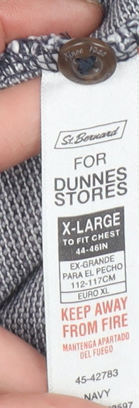 Dunnes Stores Men's Grey Tailored Fit Cotton Polo Shirt XL