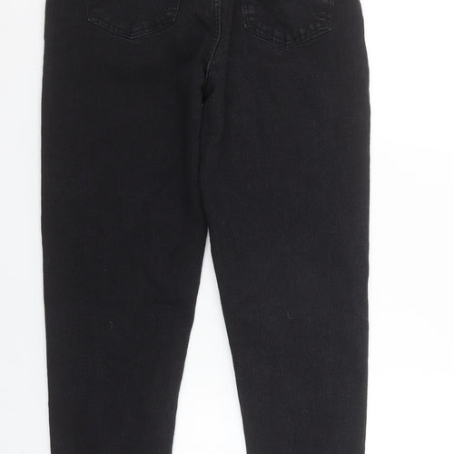 Denim Co Women’s Black High Rise Mom Jeans Size 10