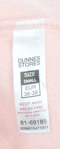 Dunnes Stores Women's Pink Pullover Sweatshirt Small Cotton Blend