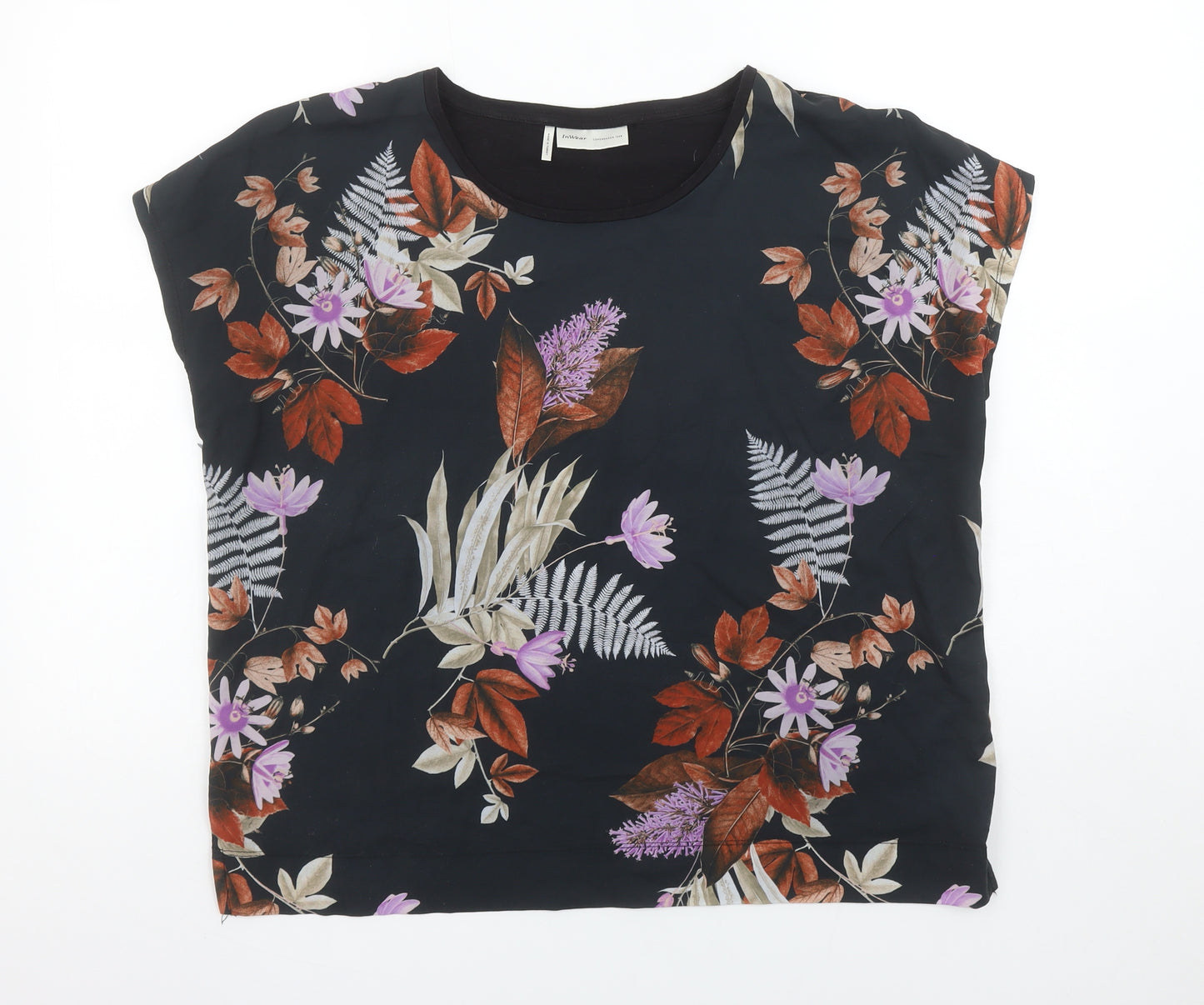 InWear Women's Multicoloured Floral T-Shirt Medium
