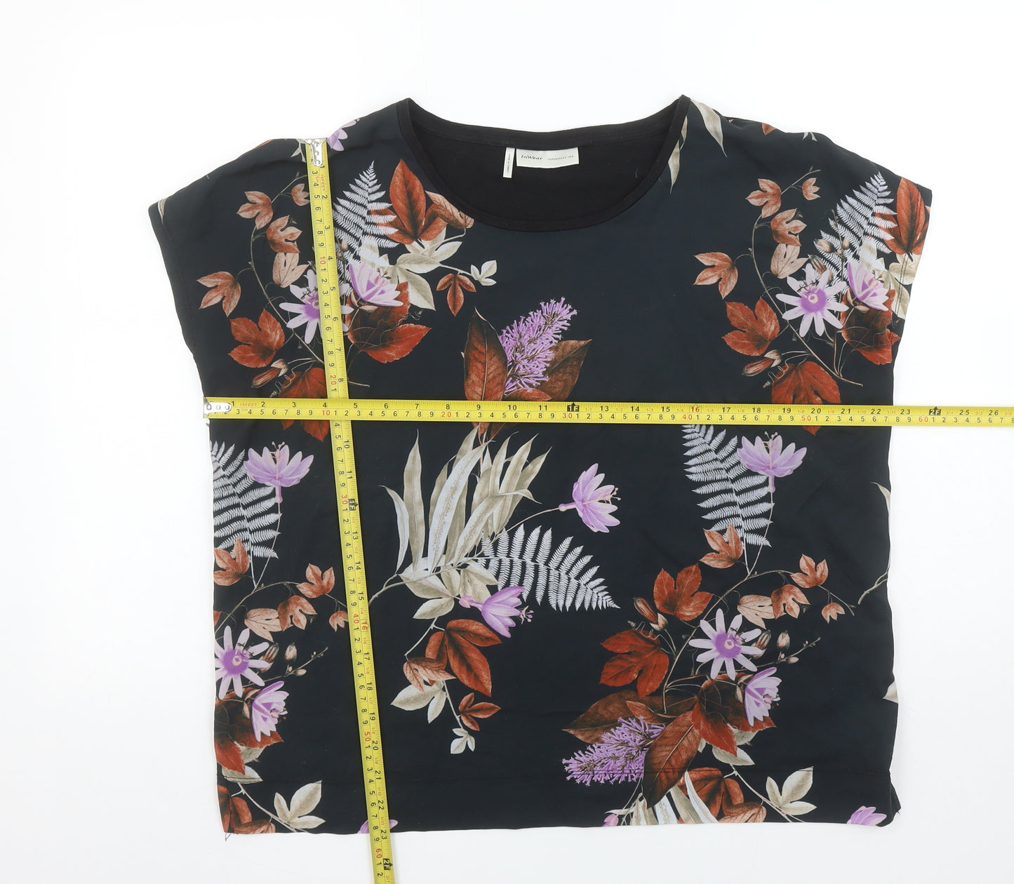 InWear Women's Multicoloured Floral T-Shirt Medium