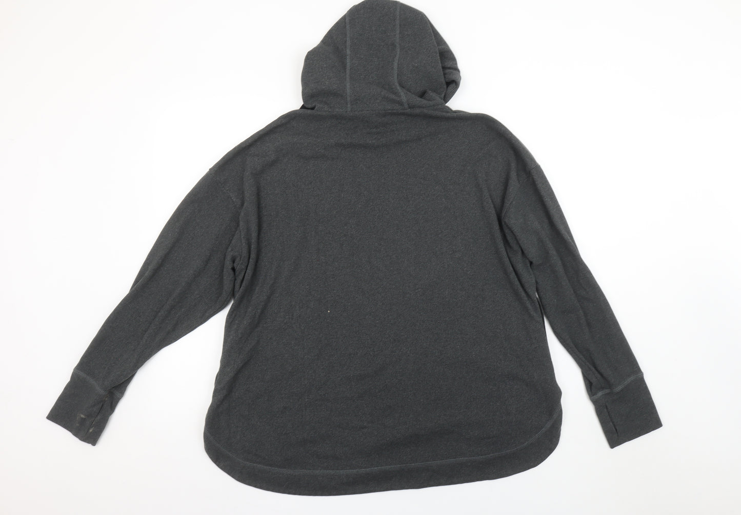 Dunnes Stores Women’s Grey Pullover Hoodie Size L Polyester Blend