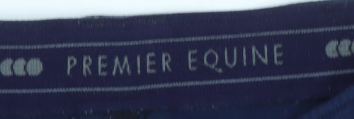 Premier Equine Women's Blue Stretch Equestrian Jegging Trousers Size 10