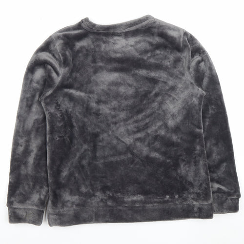 George Disney Classics Women's Grey Fleece Pyjama Top Size 8