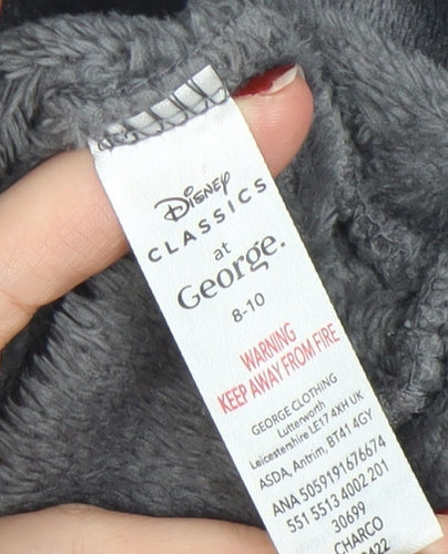 George Disney Classics Women's Grey Fleece Pyjama Top Size 8