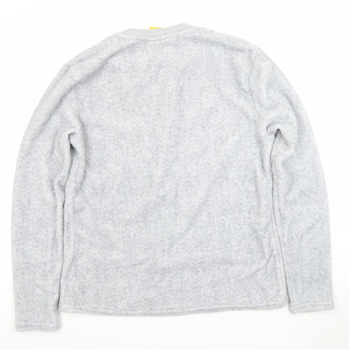 The Simpsons Men's Grey Long Sleeve Pyjama Top - Medium