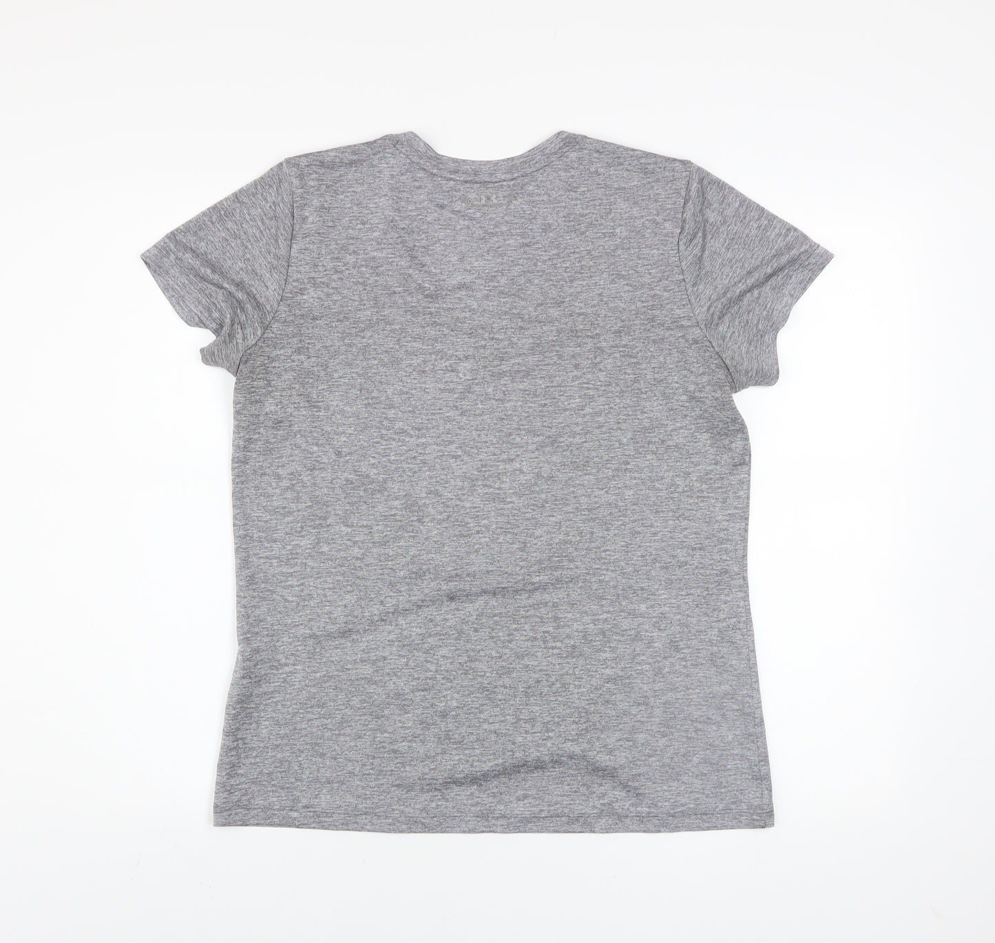 Under Armour Men Grey V-Neck Athletic Fit T-Shirt Size M