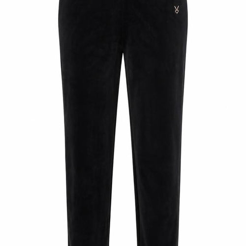 Cardio Bunny Women's Black Velour XL Stretch Leggings